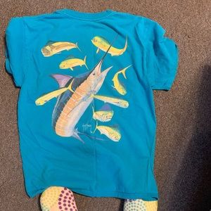 blue Guy Harvey t-shirt